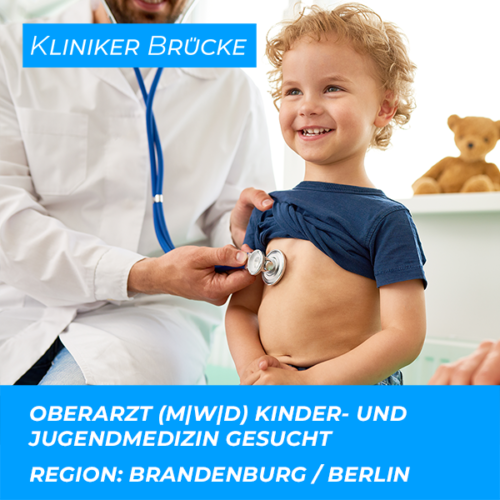 Klinikerbruecke.de | GESUCHT: OBERARZT (M|W|D) KINDER- UND ...